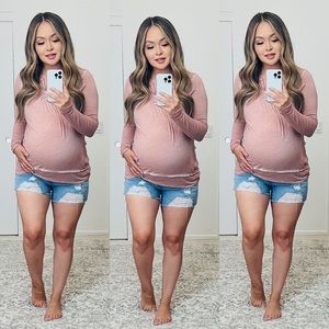 Knox Rose Dusty Rose Tunic Boho